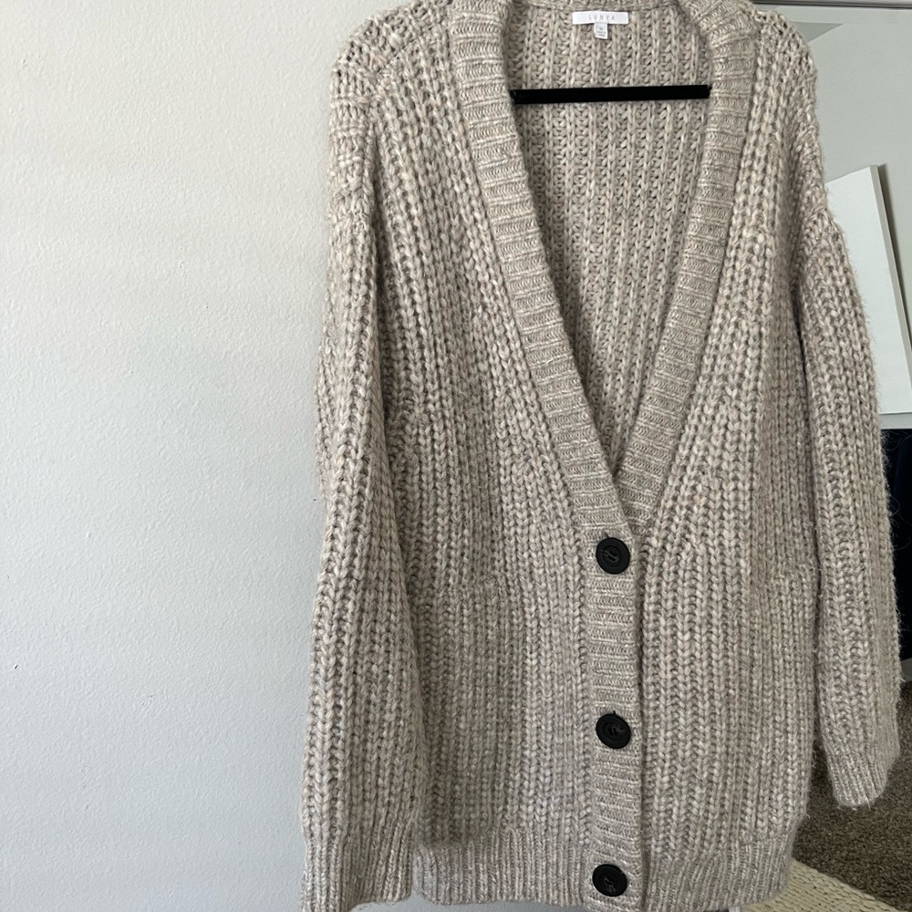 Cozy Oversized Lunya Cardigan